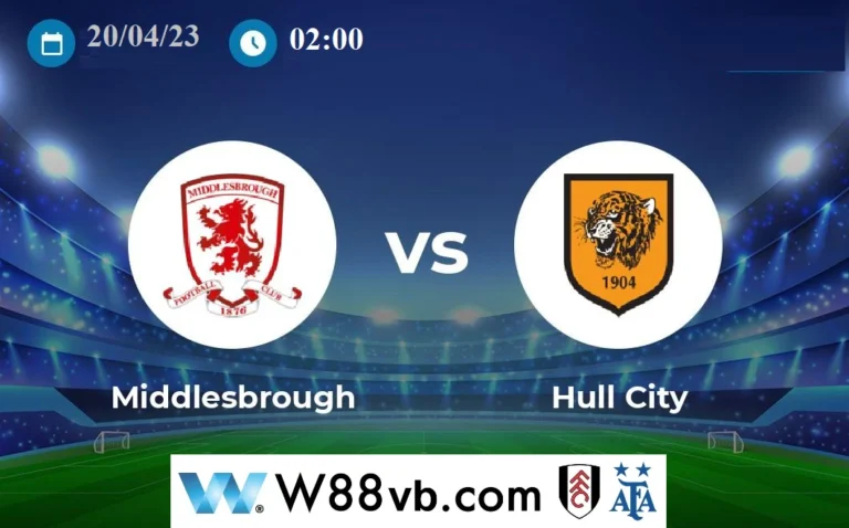 Nhận định soi kèo bóng đá: Middlesbrough vs Hull (02h00 ngày 20/4/23)